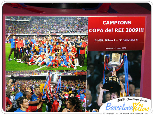 Barca museum at Camp Nou